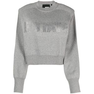 Rotate Birger Christensen - Sweatshirt - Grijs - Katoen