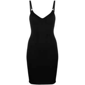 Coperni, Dames, Jurken, Zwart, Maat: S Viscose,