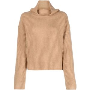 Ralph Lauren, Dames, Truien, Beige, Maat: M Wol,