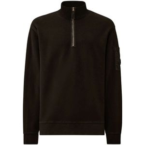 C.p. Company, Heren, Sweatshirts & Hoodies, Zwart, Maat: M Katoen,