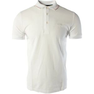 Hugo, Heren, Tops, Wit, Maat: S Katoen,