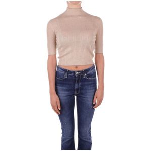 Liu Jo, Dames, Truien, Geel, Maat: M Viscose,