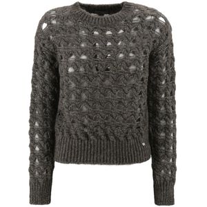 Herno, Dames, Truien, Bruin, Maat: S