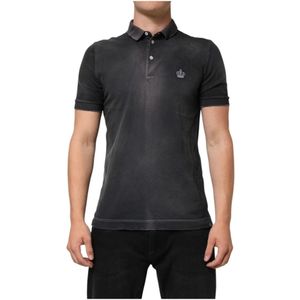 Dolce & Gabbana, Heren, Tops, Grijs, Maat: L