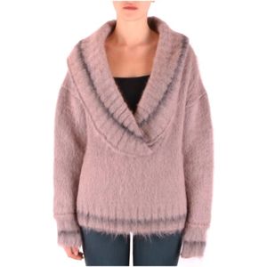 Peuterey, Dames, Truien, Roze, Maat: S Wol,