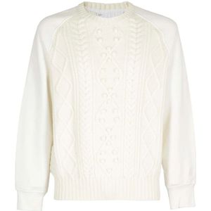 Neil Barrett, Heren, Truien, Wit, Maat: M Wol,