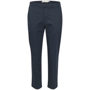 InWear, Dames, Broeken, Blauw, Maat: XS Katoen,