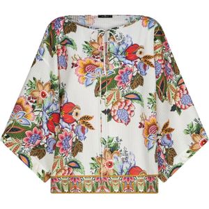Etro, Dames, Blouses & Shirts, Veelkleurig, Maat: XS Katoen,