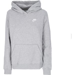 Nike, Dames, Sweatshirts & Hoodies, Grijs, Maat: L Fleece,