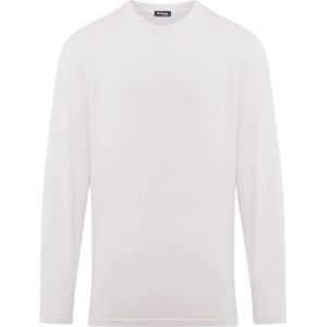 Kiton, Heren, Tops, Wit, Maat: L Katoen,