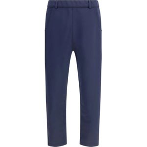 Prada, Heren, Broeken, Blauw, Maat: M Jersey,