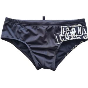 Dsquared2, Heren, Badkleding, Blauw, Maat: S