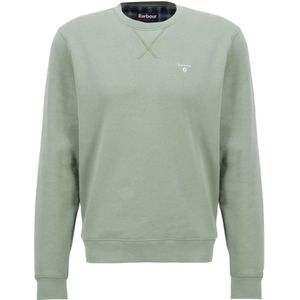 Barbour, Heren, Sweatshirts & Hoodies, Groen, Maat: L Katoen,