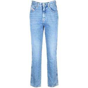 Diesel, Dames, Jeans, Blauw, Maat: W27 Katoen,