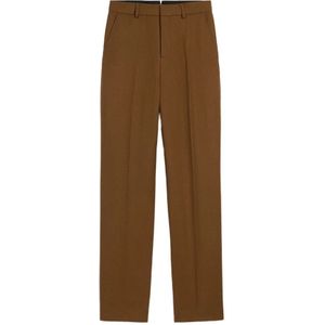 Ami Paris, Dames, Broeken, Bruin, Maat: M Wol,