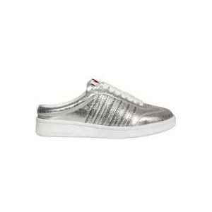 Dsquared2 Zilveren Sneakers voor Vrouwen , Gray , Dames , Maat: 35 EU
