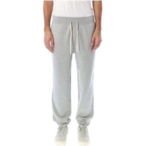 Polo Ralph Lauren, Heren, Broeken, Grijs, Maat: L Katoen,