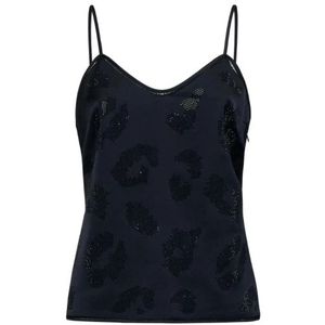 Silvian Heach, Dames, Tops, Zwart, Maat: 2XS Denim,