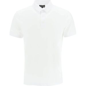 Emporio Armani, Heren, Tops, Wit, Maat: 3XL Katoen,