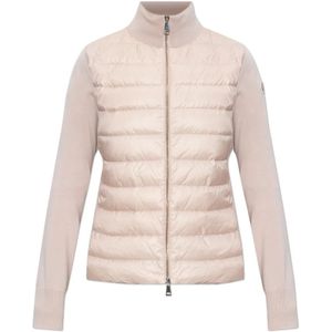 Moncler, Dames, Truien, Roze, Maat: XS