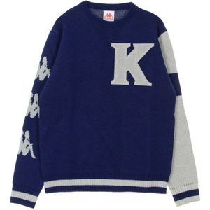 Kappa, Heren, Truien, Blauw, Maat: M Wol,