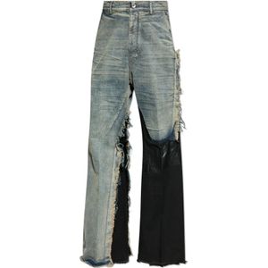 Rick Owens, Heren, Jeans, Blauw, Maat: W32 Katoen,