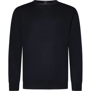 Kiton, Heren, Truien, Blauw, Maat: M Katoen,