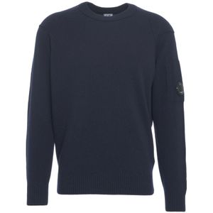 C.p. Company, Heren, Truien, Blauw, Maat: L Katoen,