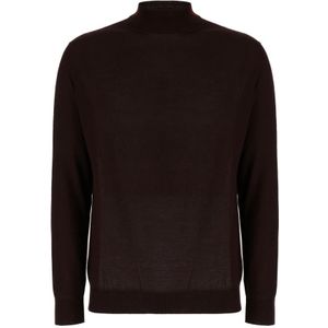 Malo, Heren, Truien, Bruin, Maat: L Kasjmier,