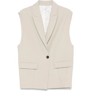 Iro, Dames, Jassen, Beige, Maat: S