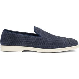 Doucal's - Instaploafers - Blauw - Leer