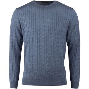 Stenströms, Heren, Truien, Blauw, Maat: 3XL Wol,