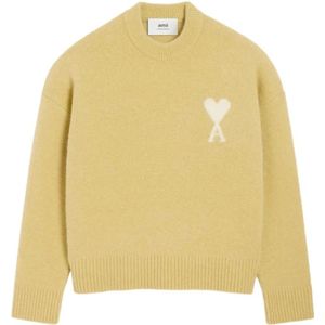 Ami Paris, Dames, Truien, Groen, Maat: S Wol,