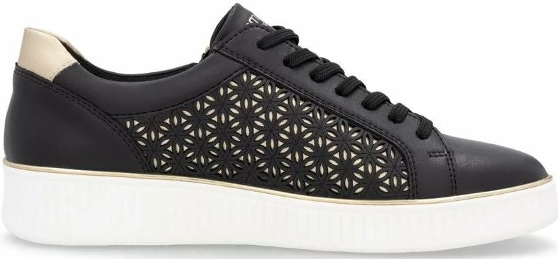 Sneaker - Effen - Leer/Imitatieleer - Glitterend