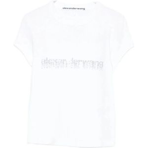 Alexander Wang, Dames, Tops, Wit, Maat: M Katoen,