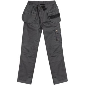 Dickies, Heren, Broeken, Grijs, Maat: W34 Katoen,