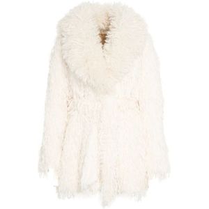 Jakke, Dames, Jassen, Wit, Maat: M Poliester,