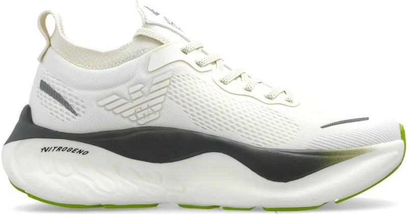 EA7unisex. X8X246_XK443 Schoenen Nitro Wave gebroken wit (40 2/3), Plat, Veters, Casual, Sportief