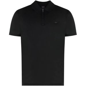 Paul & Shark, Heren, Tops, Zwart, Maat: XS Katoen,