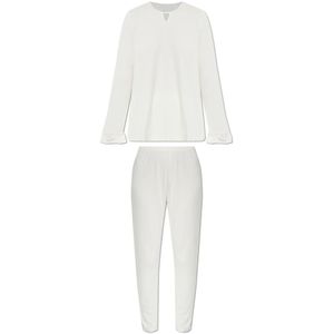 Hanro, Dames, Nachtkleding & Lounge, Wit, Maat: L Katoen,