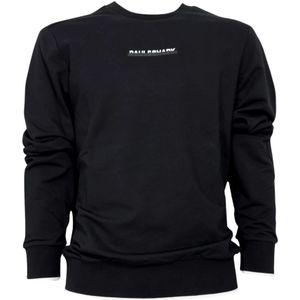 Paul & Shark, Heren, Sweatshirts & Hoodies, Zwart, Maat: XL Katoen,