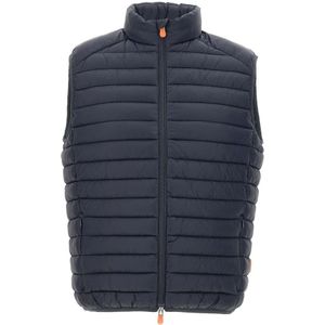 Save The Duck, Heren, Jassen, Blauw, Maat: 4XL Nylon,