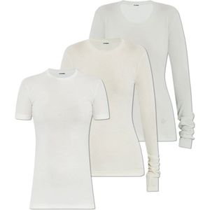 Jil Sander, Dames, Tops, Wit, Maat: XS Katoen,
