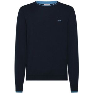 Sun68, Heren, Truien, Blauw, Maat: S