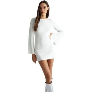 Liu Jo, Dames, Jurken, Wit, Maat: M