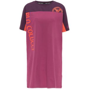 Carlo Colucci, Dames, Jurken, Paars, Maat: 2XL