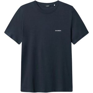 Gabba - Dune SS - T-shirt - Blauw - 100% Katoen