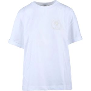 Peserico, Dames, Tops, Wit, Maat: L Katoen,