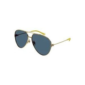 Gucci Zonnebril , Yellow , Dames , Maat: 62 MM