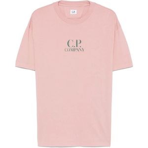 C.p. Company, Heren, Tops, Roze, Maat: M Katoen,